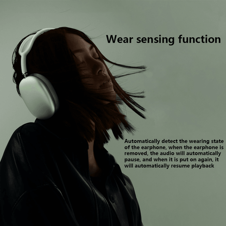 Headphones with in Ear Detect Function - LuxNovaHub 