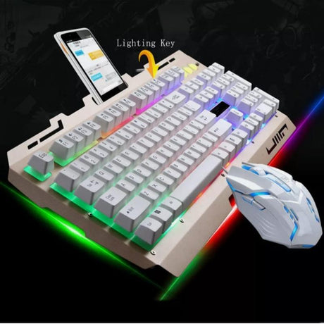 Ninja Dragons Wired Gaming Keyboard and Mouse Set - LuxNovaHub 