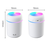 Portable Air Humidifier Aroma Essential Oil Diffuser for Car Home - LuxNovaHub 