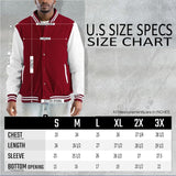 Melton Letterman Jacket - LuxNovaHub 