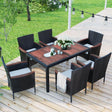 7-Piece Outdoor Patio Dining Set - LuxNovaHub 