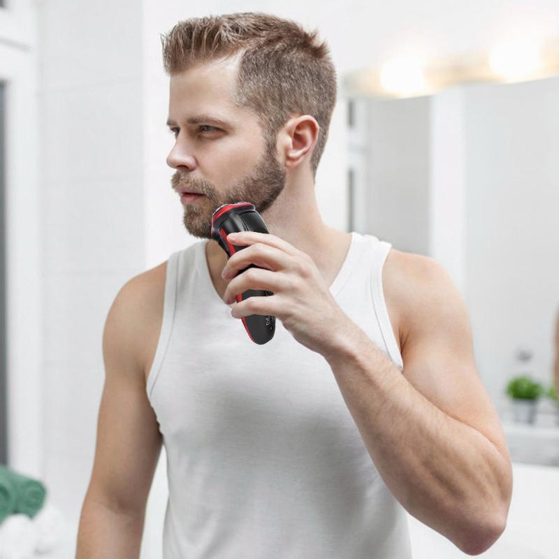 Electric Shaver Razor for Men IPX7 Waterproof - LuxNovaHub 