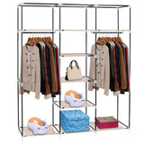 69" Portable Clothes Closet Non-Woven Fabric