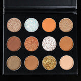 12 Color Eyeshadow Palette Highly Pigmented - LuxNovaHub 