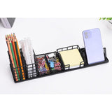 Small Desk Storage Box, Mesh Multifunctional - LuxNovaHub 