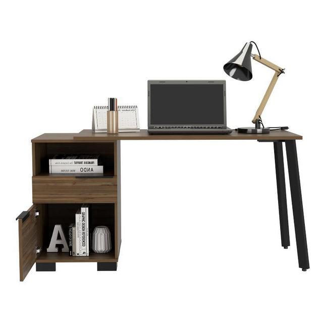 Writing Desk Madagascar, Office, Mahogany - LuxNovaHub 