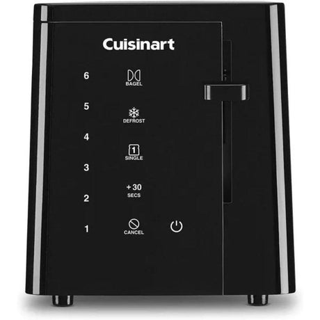 2 Slice Touchscreen Toaster Black - LuxNovaHub 