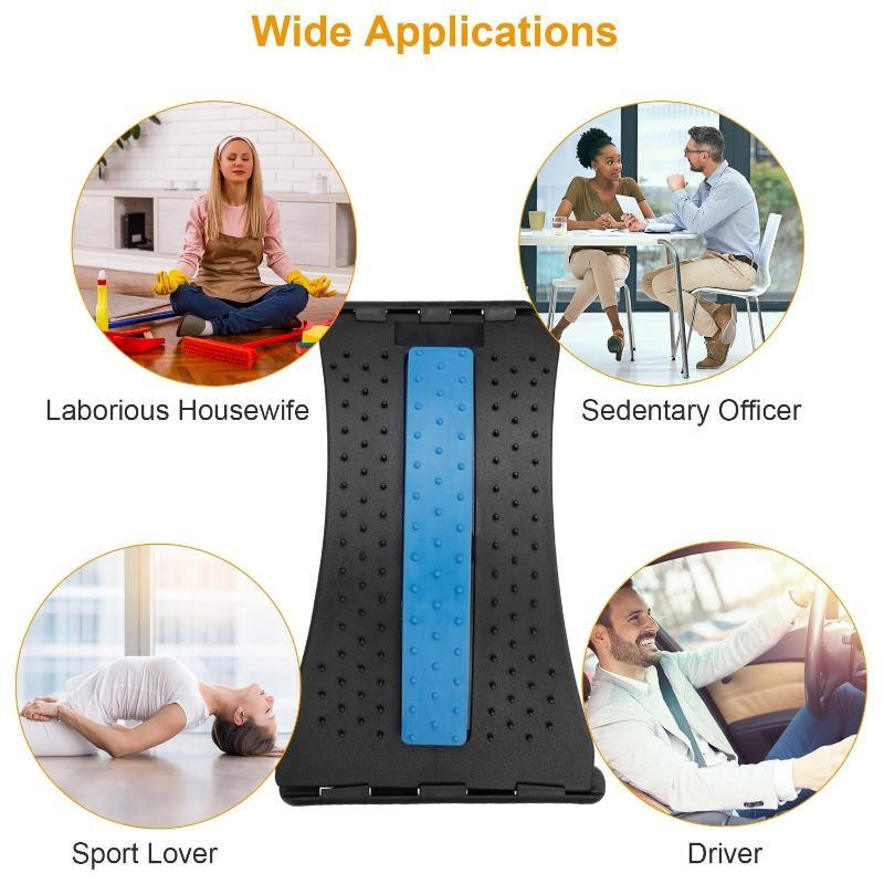 Back Massage Stretching Device - LuxNovaHub 