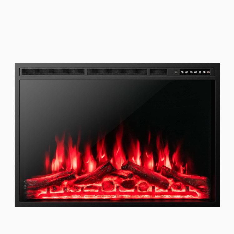 34/37 Inch Electric Fireplace Recessed - LuxNovaHub 