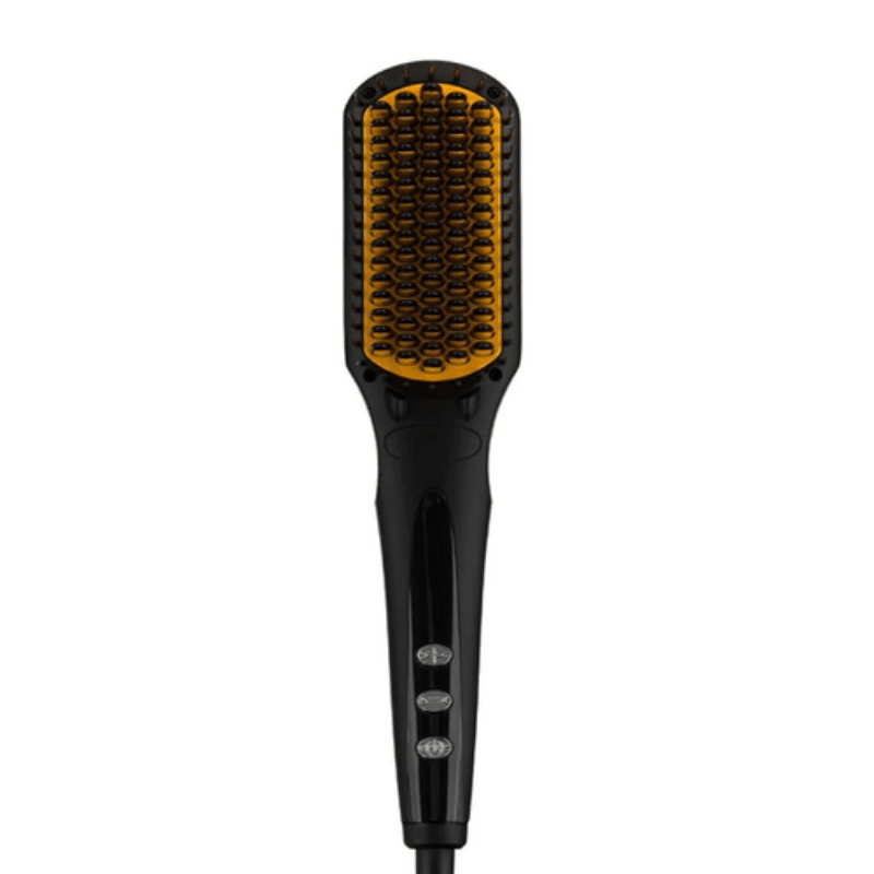 Professional Hair Straightener Brush Electric - LuxNovaHub 