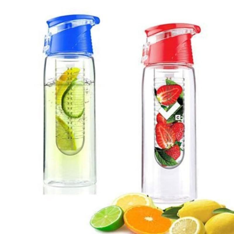 Fruit Cola Bottle a Fruit Infuser Drink Bottle - LuxNovaHub 