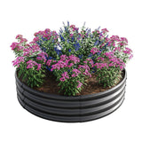 47.24*11.4" Tall Round Raised Garden Bed