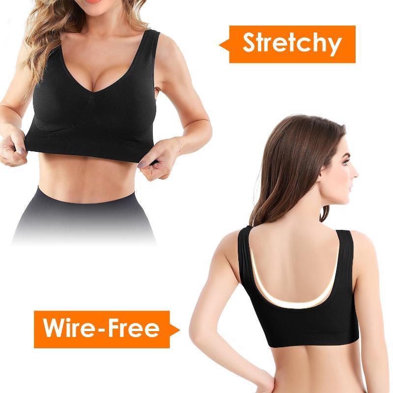 Seamless Wire Bra Light Support Tank - LuxNovaHub 