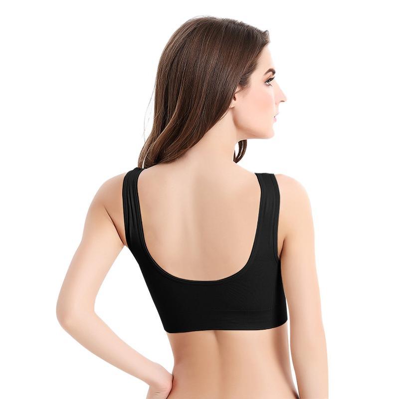 Seamless Wire Bra Light Support Tank - LuxNovaHub 