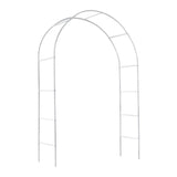 Metal Garden Arch Trellis ,Adjustable Arbor - LuxNovaHub 