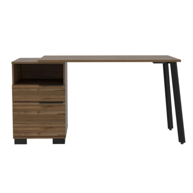 Writing Desk Madagascar, Office, Mahogany - LuxNovaHub 