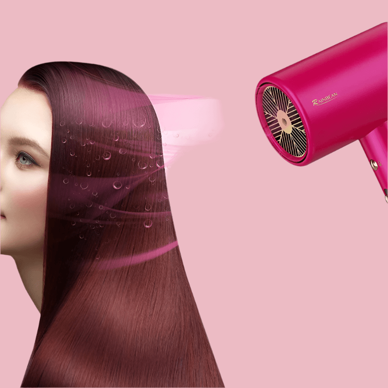 Water Ionic Hair Dryer 1800W - LuxNovaHub 