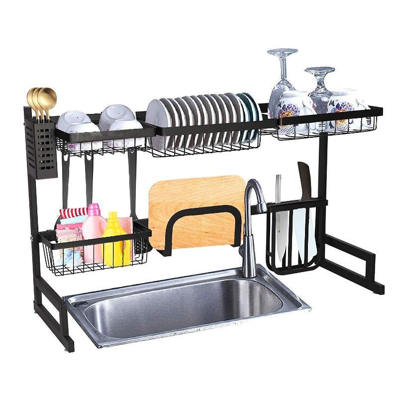 Boson shop Over The Sink Dish Drying Rack - LuxNovaHub 