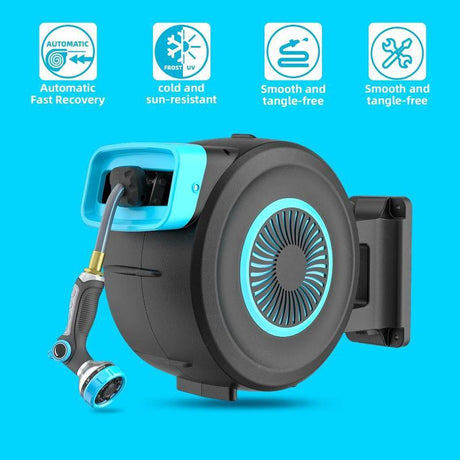 Retractable Garden Hose Reel - LuxNovaHub 