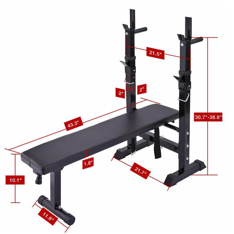 Adjustable Folding Multifunctional Workout - LuxNovaHub 