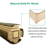 Bosonshop Raised Garden Bed Wooden - LuxNovaHub 