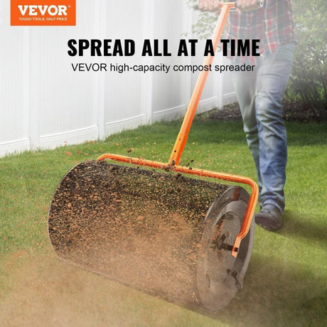 VEVOR Compost Spreader Peat Moss Spreader - LuxNovaHub 