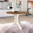 Round Dining Table for Small Places - LuxNovaHub 