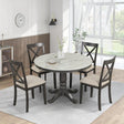 Chairs Set Kitchen Room Solid - LuxNovaHub 