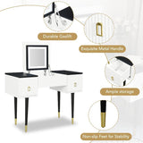 43.3" Modern Vanity Table Set