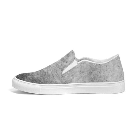 Grey Low Top Slip on Canvas Sports Shoes - LuxNovaHub 