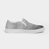 Grey Low Top Slip on Canvas Sports Shoes - LuxNovaHub 