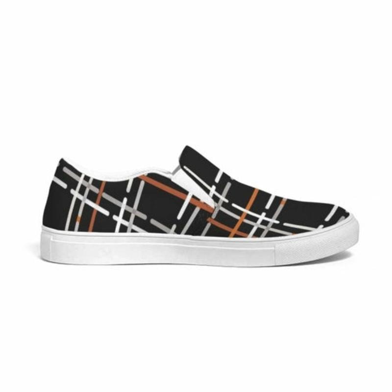 Multicolor Low Top Canvas Slip on Sports Shoes - LuxNovaHub 