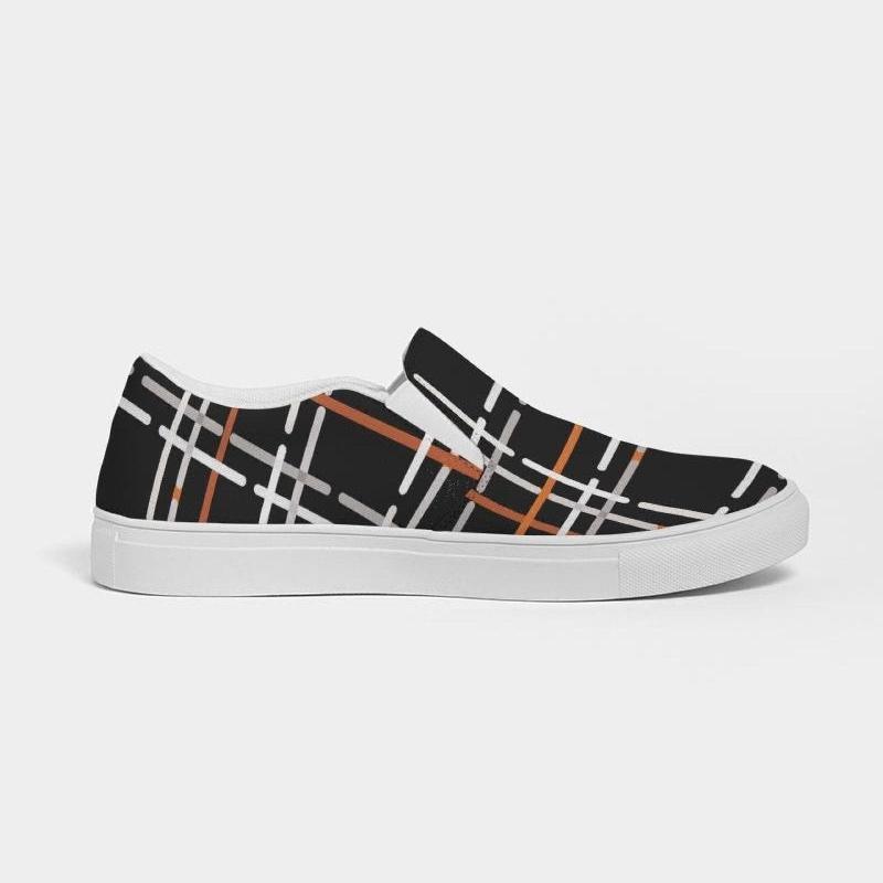 Multicolor Low Top Canvas Slip on Sports Shoes - LuxNovaHub 