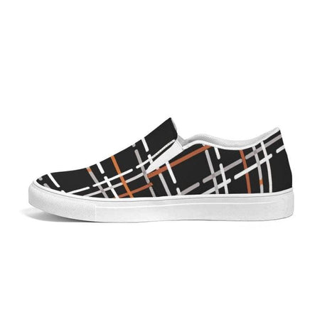 Multicolor Low Top Canvas Slip on Sports Shoes - LuxNovaHub 