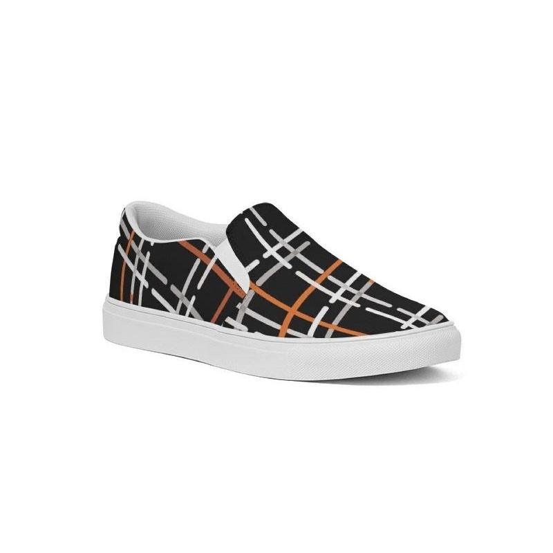 Multicolor Low Top Canvas Slip on Sports Shoes - LuxNovaHub 