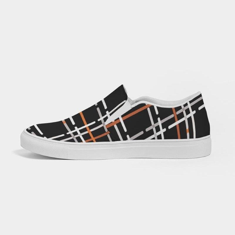 Multicolor Low Top Canvas Slip on Sports Shoes - LuxNovaHub 