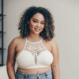 Plus Cutout Seamless Bralette - LuxNovaHub 