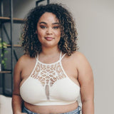 Plus Cutout Seamless Bralette - LuxNovaHub 