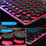 Dragon LED Backlight Gaming USB Wired Keyboard Mouse Set - LuxNovaHub 