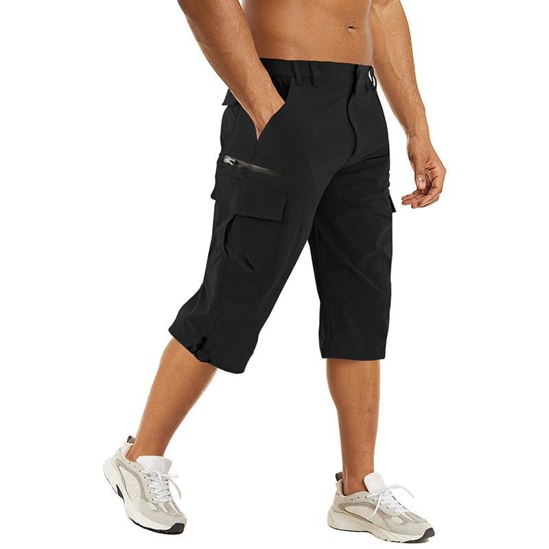 Men's Lightweight Quick-Dry Capri - LuxNovaHub 