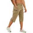 Men's Lightweight Quick-Dry Capri - LuxNovaHub 