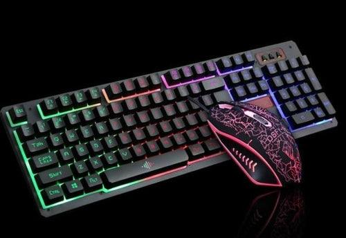 Ninja Dragons LED Flame Gaming Keyboard - LuxNovaHub 