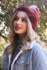 Soft Mohair Pom Beanie - LuxNovaHub 