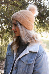 Soft Mohair Pom Beanie - LuxNovaHub 