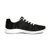 Womens Sneakers - Black And White Canvas Sports - LuxNovaHub 