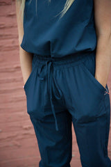 DT Unity Jumpsuit in Navy - LuxNovaHub 