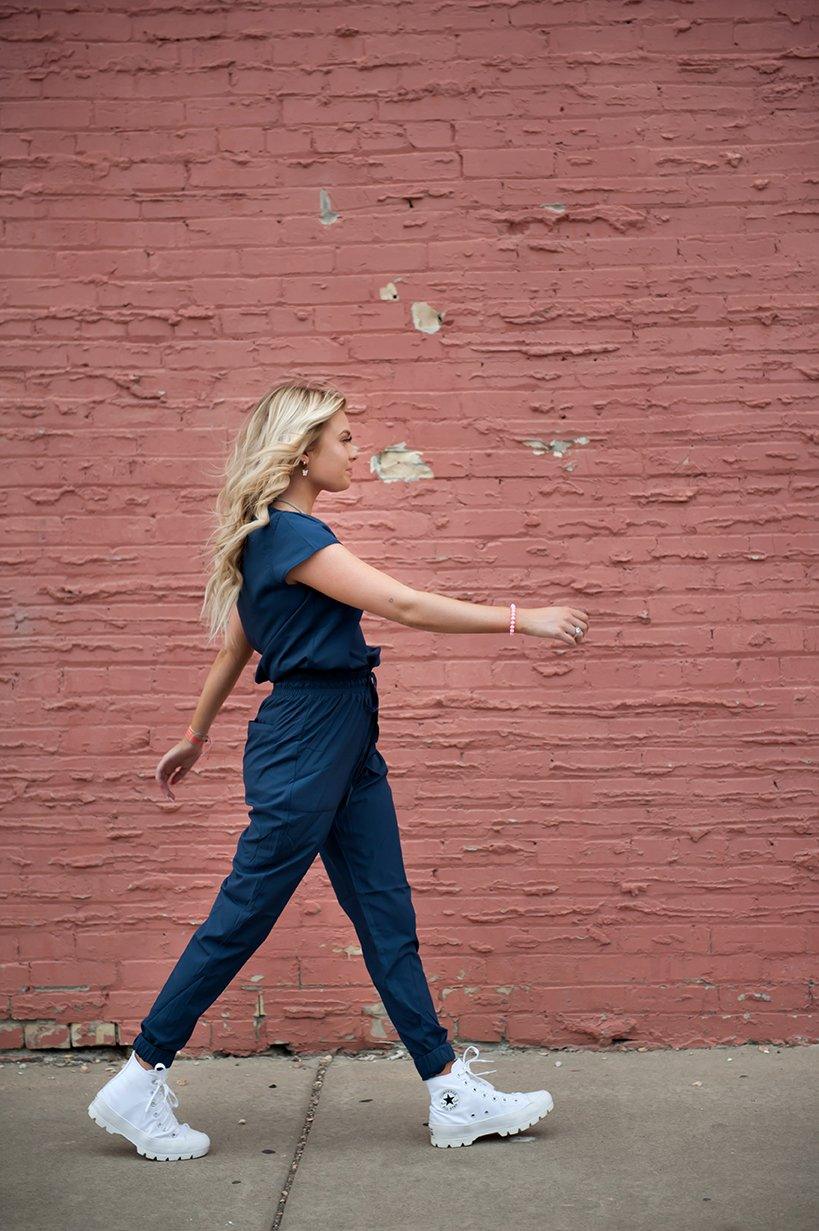 DT Unity Jumpsuit in Navy - LuxNovaHub 