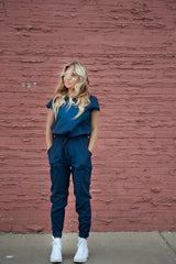 DT Unity Jumpsuit in Navy - LuxNovaHub 