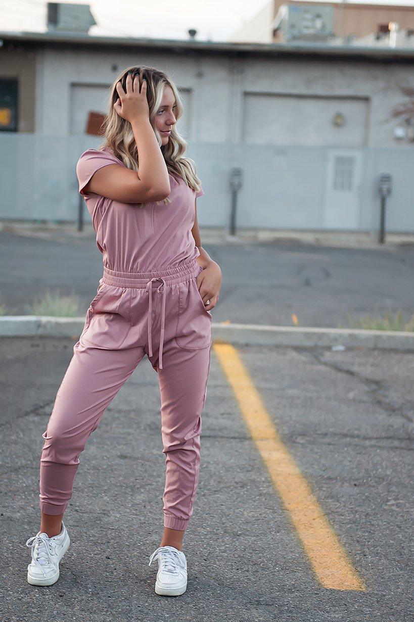 DT Unity Jumpsuit in Pink Lemonade - LuxNovaHub 