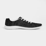 Womens Sneakers - Black And White Canvas Sports - LuxNovaHub 